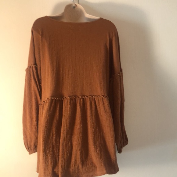 Women’s wonderly babydoll spring cotton spandex blend blouse - Picture 8 of 13